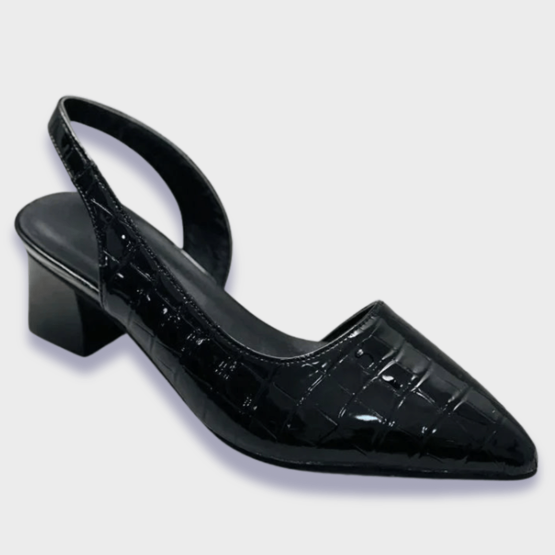Corentine - Pump ortopediche in pelle sintetica premium