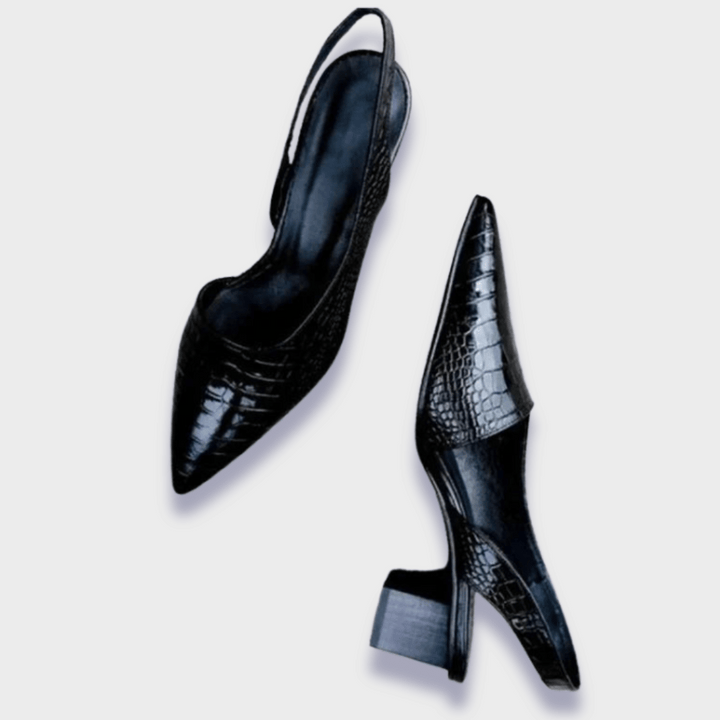 Corentine - Pump ortopediche in pelle sintetica premium