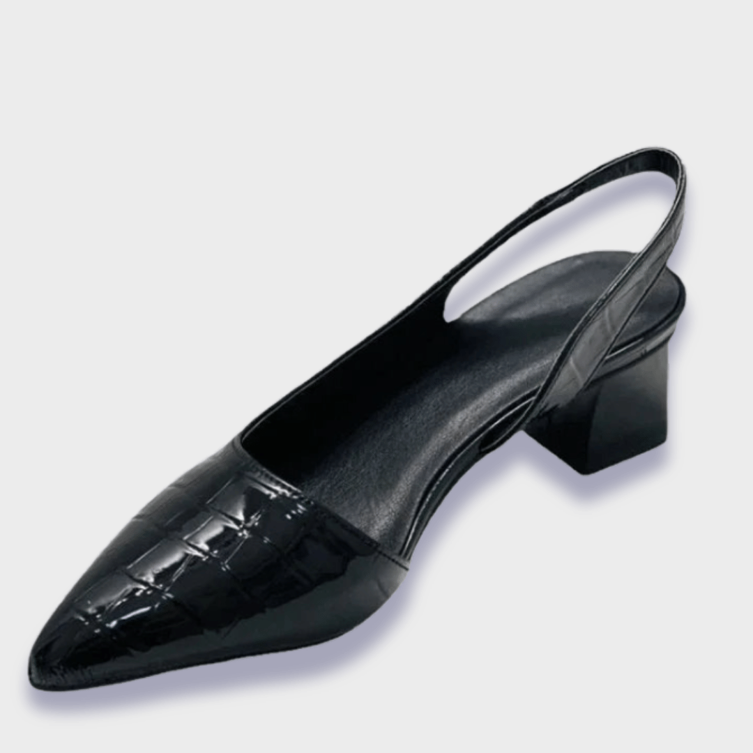 Corentine - Pump ortopediche in pelle sintetica premium