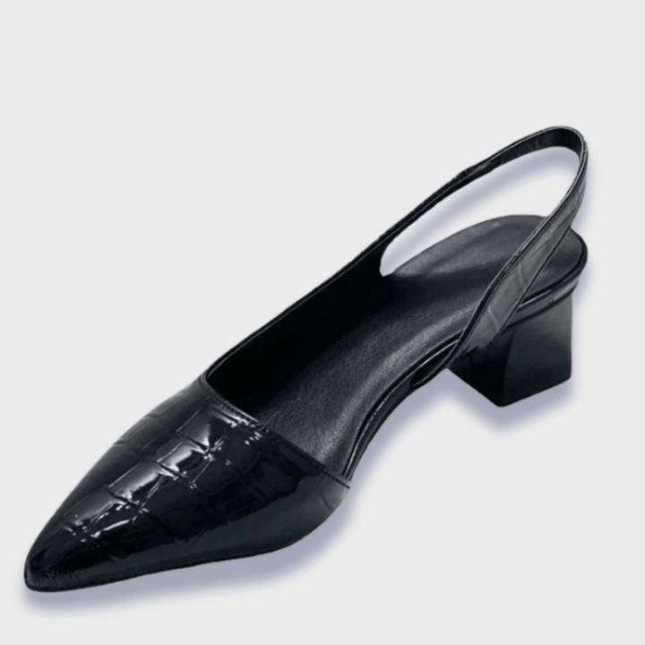 Corentine - Pump ortopediche in pelle sintetica premium
