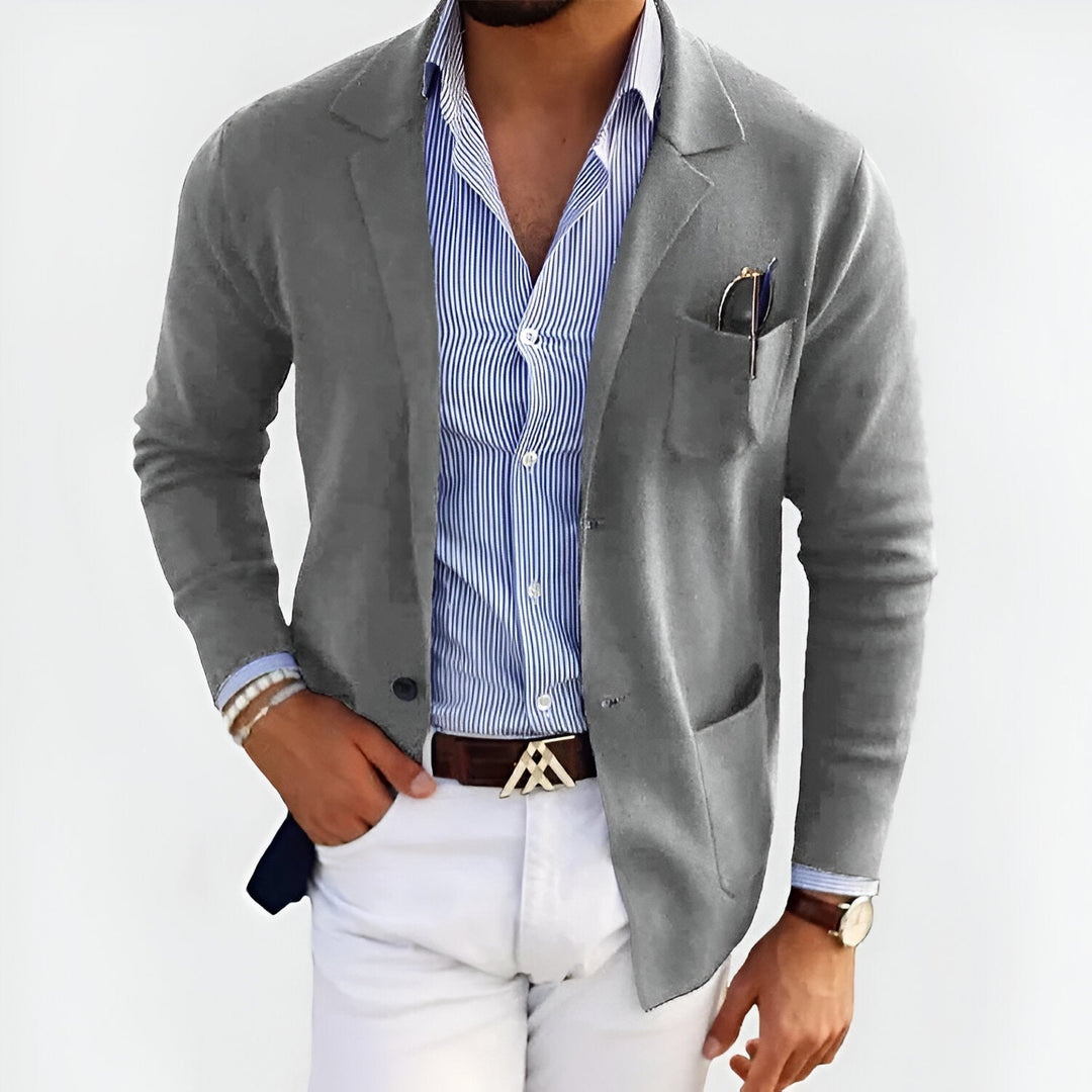 Andreas | Giacca Leggera da Uomo in Stile Denim Elegante
