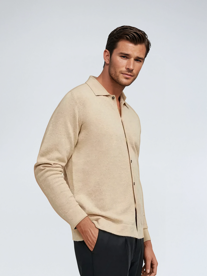 Cashwool Camicia Beige