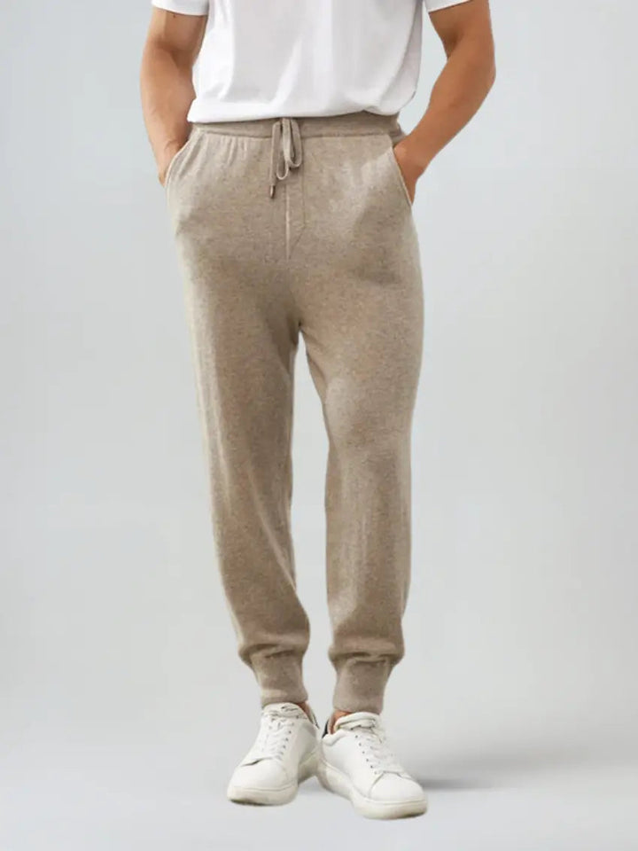 Pantaloni in Cashmere Forfinet – Beige