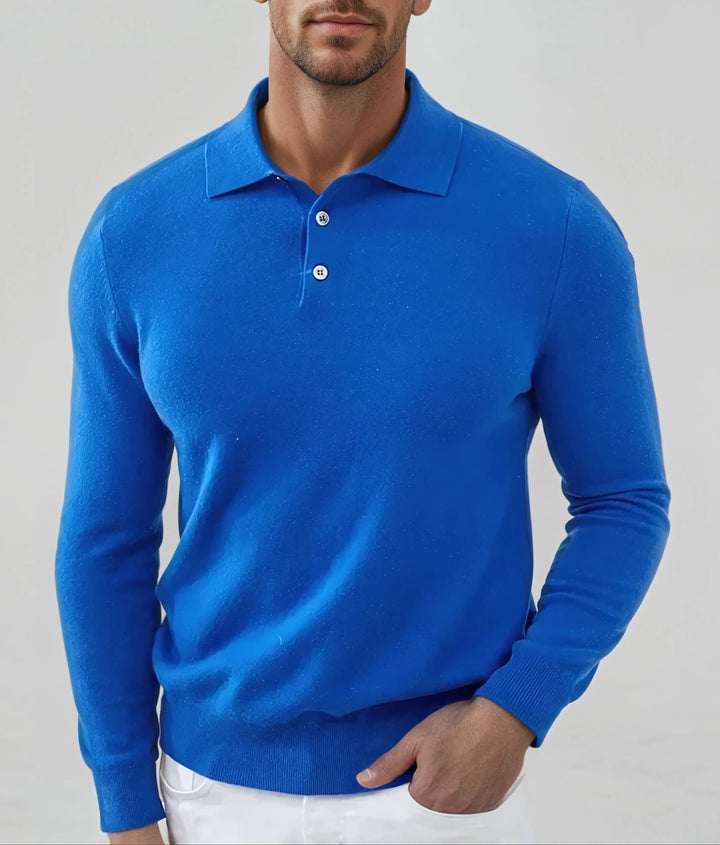 Polo Cashmere Classico – Blu