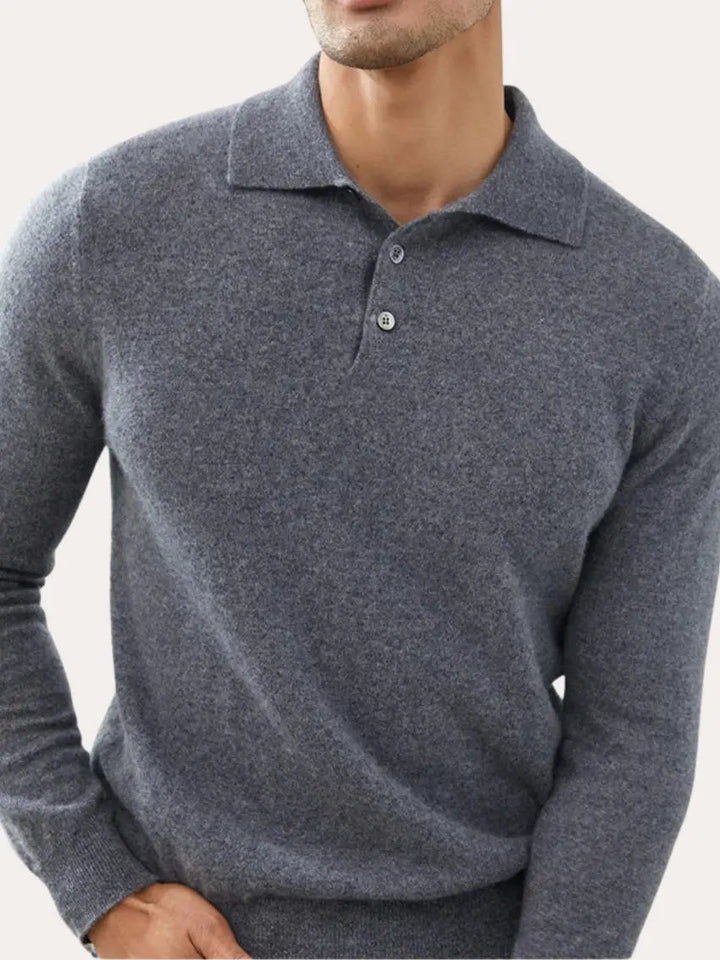 Polo Cashmere Classico - Grigio