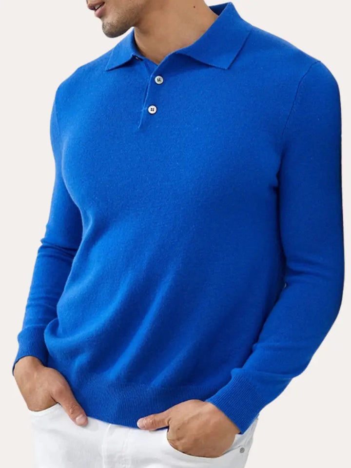 Polo Cashmere Classico – Blu