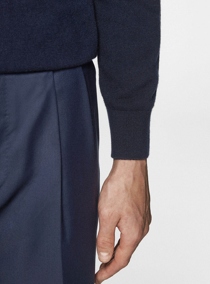 Maglione Premium Cashwool - Blu Marino