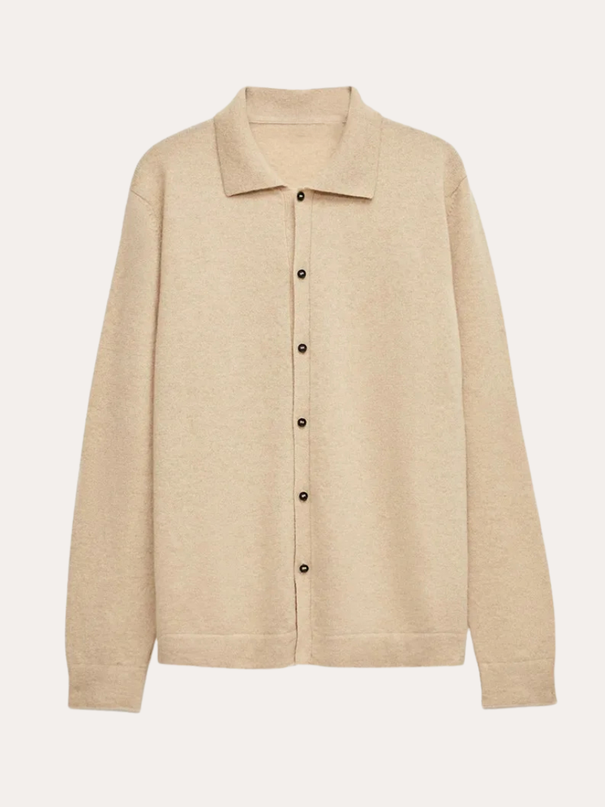 Cashwool Camicia Beige
