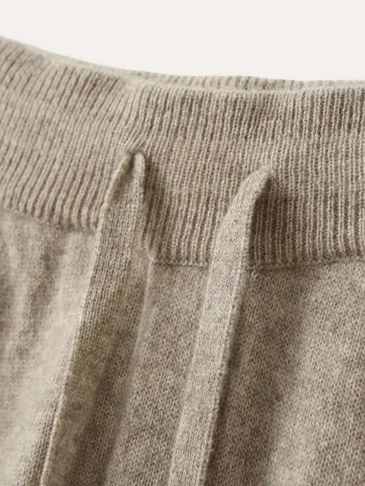 Pantaloni in Cashmere Forfinet – Beige